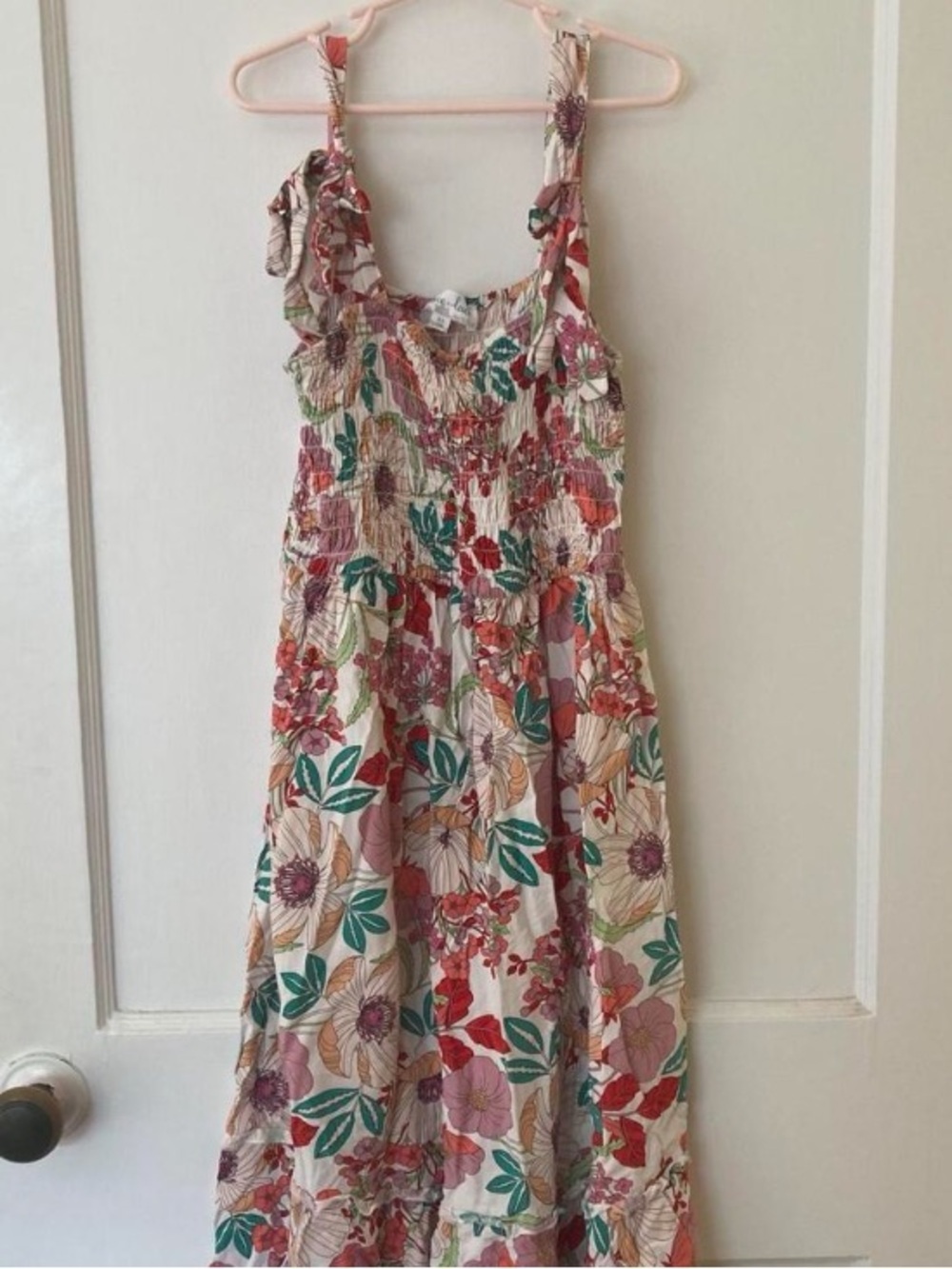 Grace & lace floral summer dress